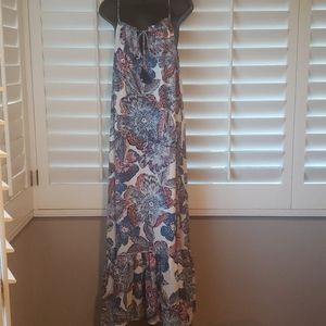 Floral maxi summer dress